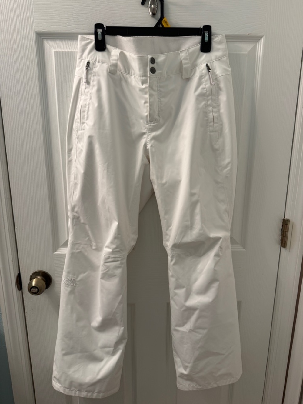 The North Face Women's White Ski Pants - Insulated & Waterproof